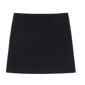 'S Max Mara Aida Nederdel, Midnight Blue 